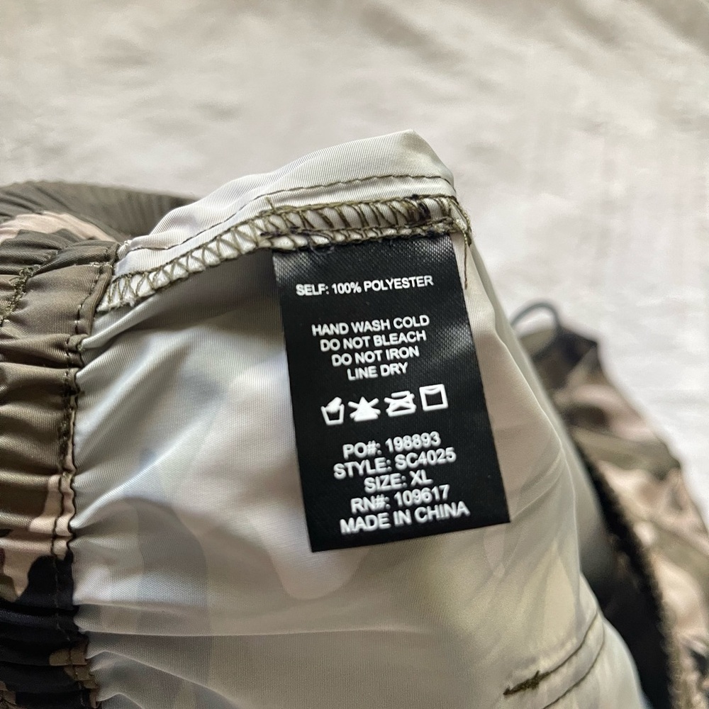 New with tag - Shinestar - military print wind breaker shorts - Picture 8 of 11